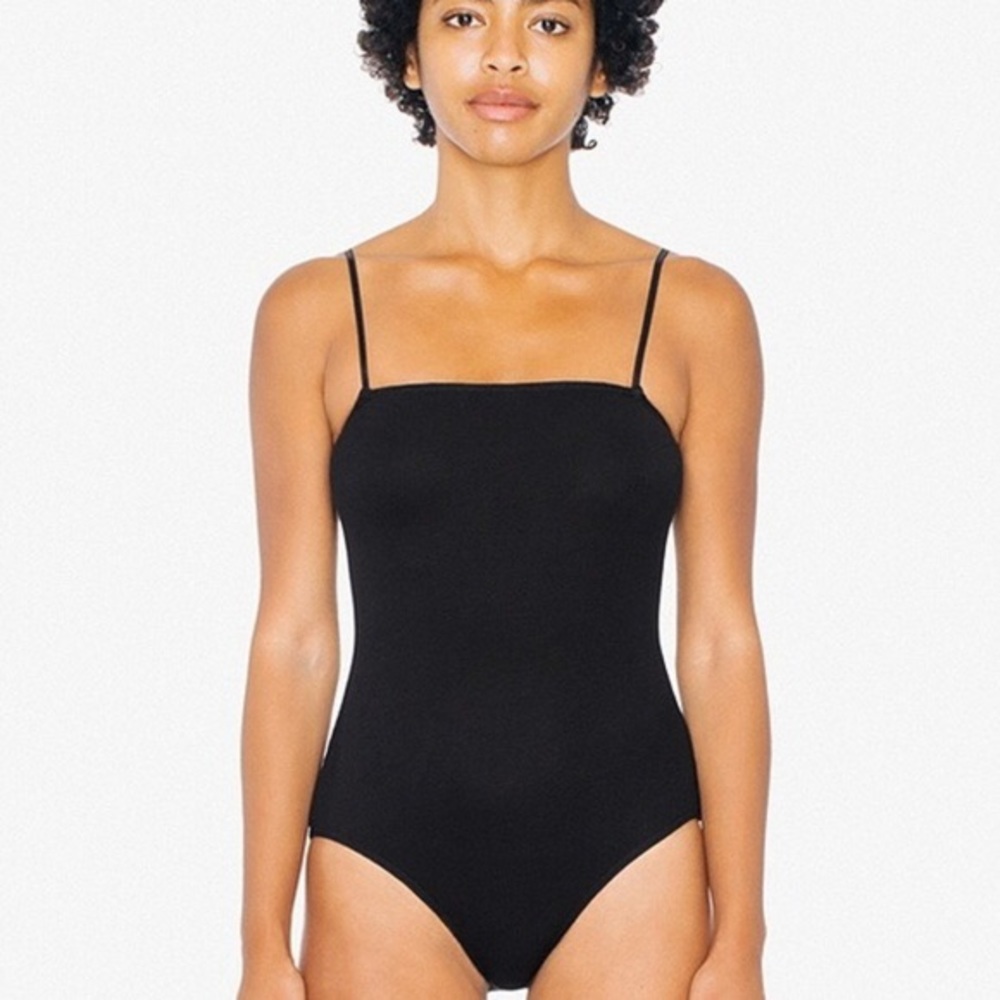 American Apparel ribbed body suit